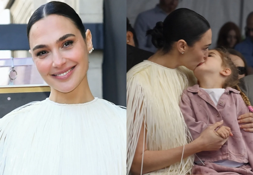 Галь Гадот раскритиковали за "взрослый" поцелуй с дочерью