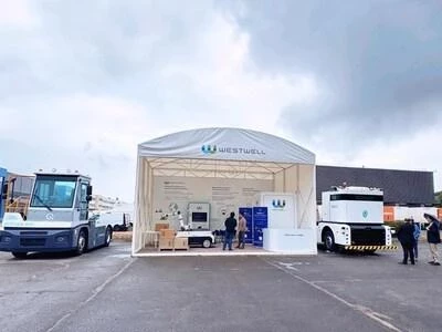 Компания Westwell продемонстрировала свои решения в логистическом парке Logicor Garonor Park в Париже