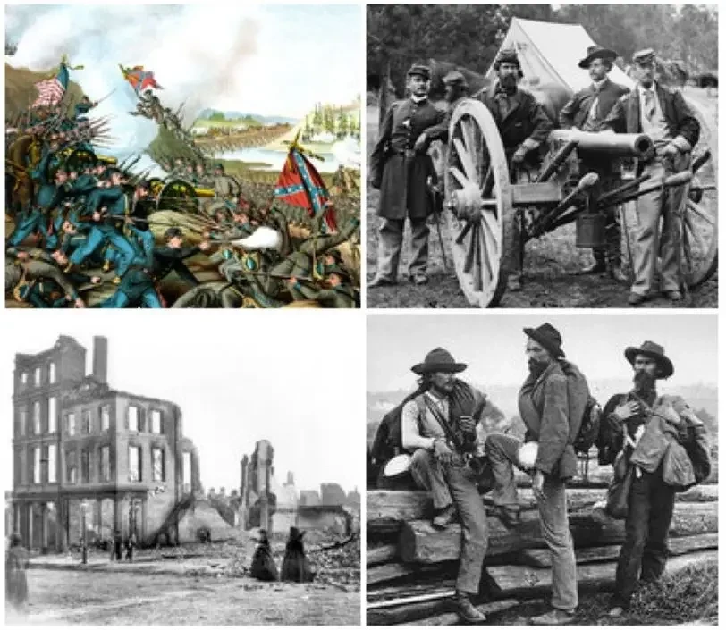 Доллар и Гражданская война в США 1861-1865 гг. Как проиграла Конфедерация