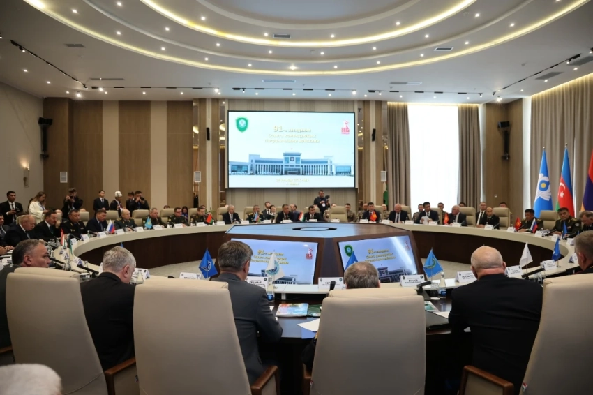 В городе Манас прошло 91-е заседание глав погранведомств СНГ