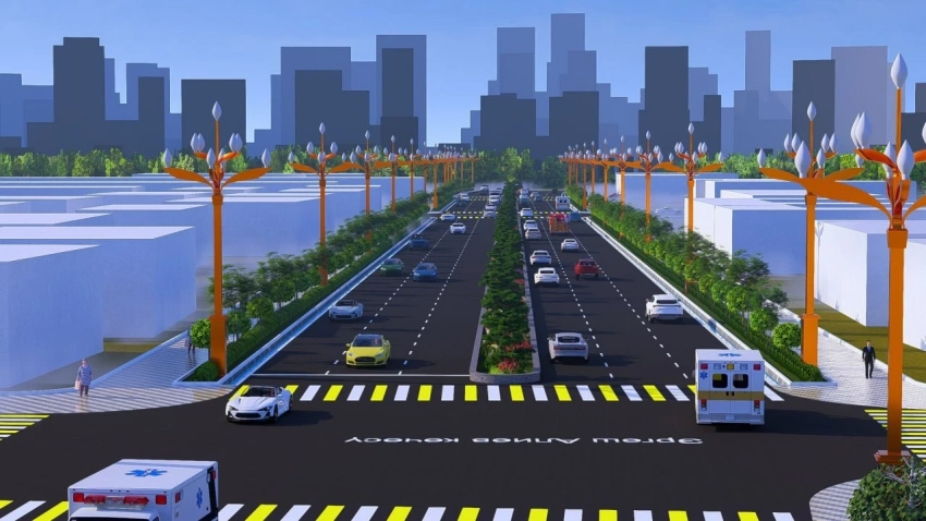 «Нашумевшие» фонари добрались до Оша, их установят на главной улице (эскизы)