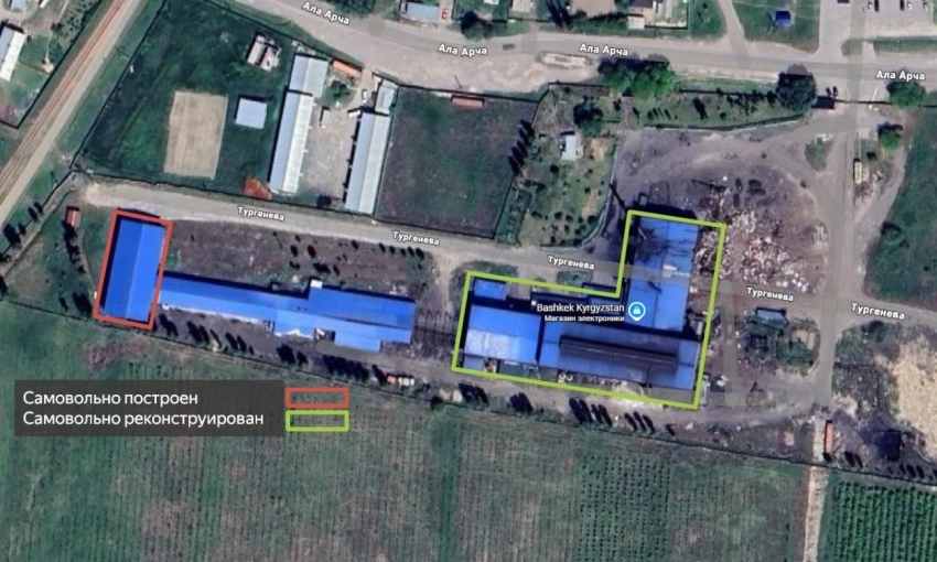 В Шопокове за незаконное строительство компанию оштрафовали на 800 тысяч сомов