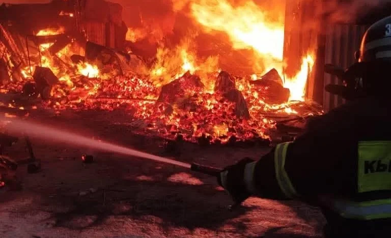 Пожар в центре отдыха "Радуга WEST" локализован