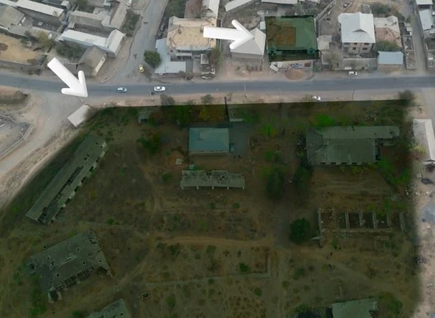 В Сузакском районе незаконно застроили участок бывшей туббольницы