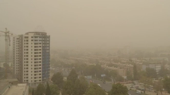 Таджикистан на два дня накроет пыльная буря