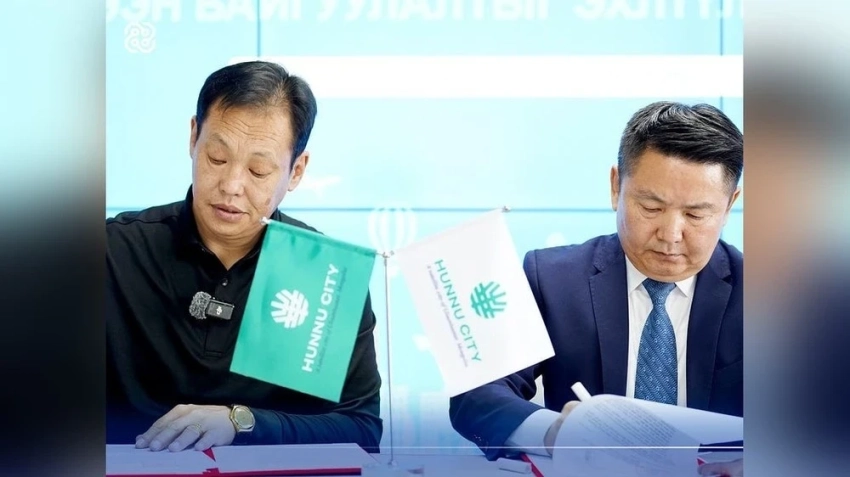 Началось строительство очистных сооружений в городе Хунну