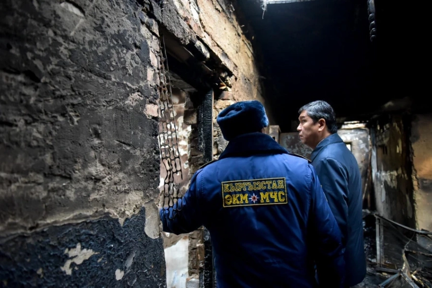 Пострадавших от пожара в доме на пр. Айтматова хотят обеспечить жильем по линии ГИК