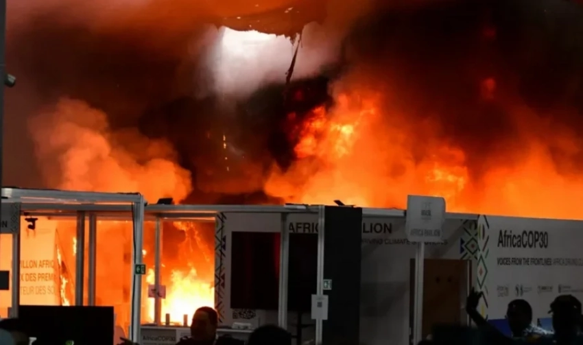 Пожар сорвал переговоры на климатическом саммите в Бразилии