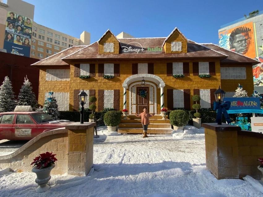 Пряничный домик в виде здания из «Один дома» попал в Книгу рекордов Гиннесса