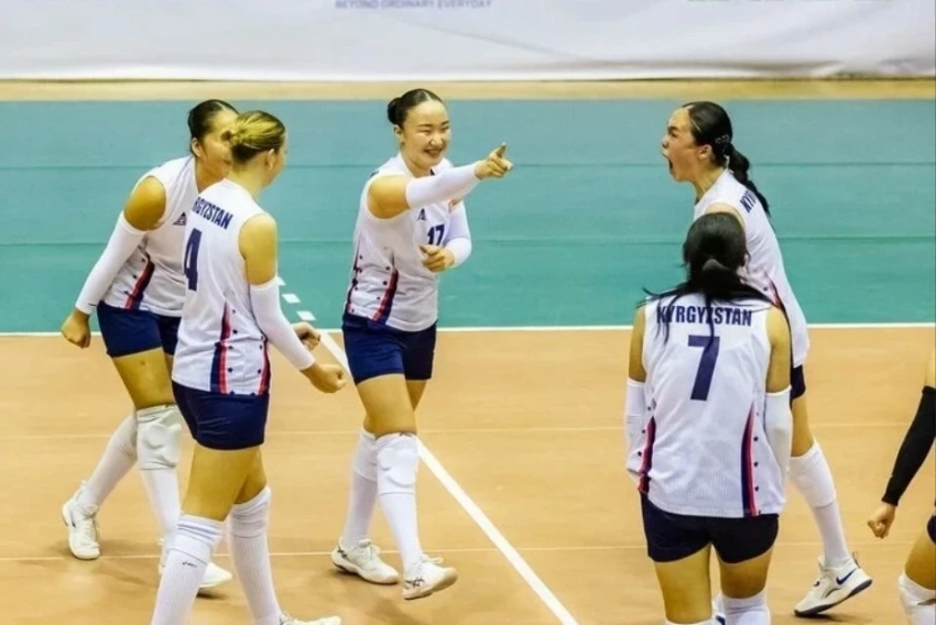 Женская сборная Кыргызстана вышла в финал Кубка CAVA на Мальдивах
