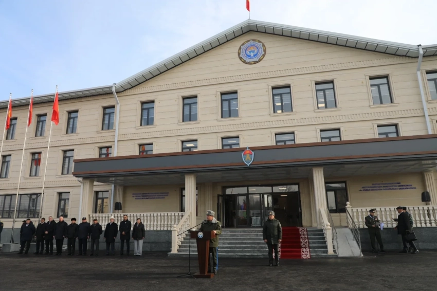 Ташиев открыл новое здание спецназа «Альфа» и дал старт строительству спорткомплекса