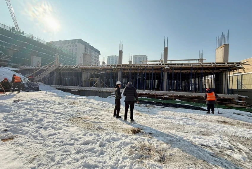 В Бишкеке за нарушения на стройке оштрафована компания «Бина Групп»