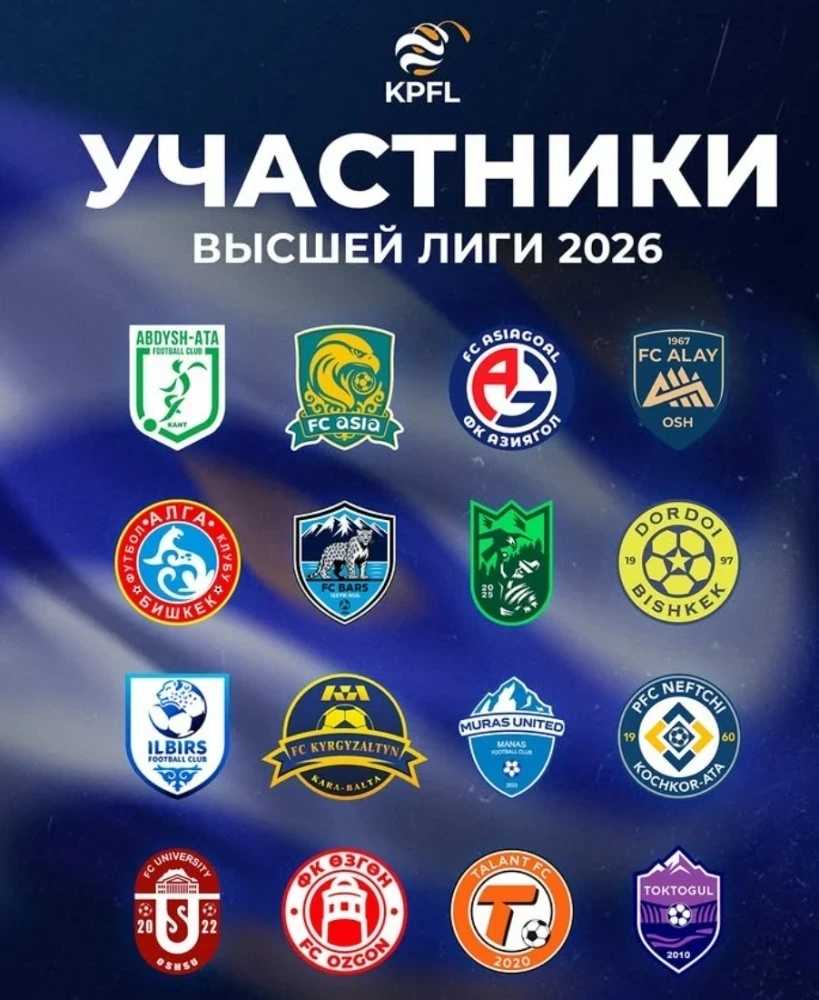 A new football season of the Premier League kicks off in Kyrgyzstan