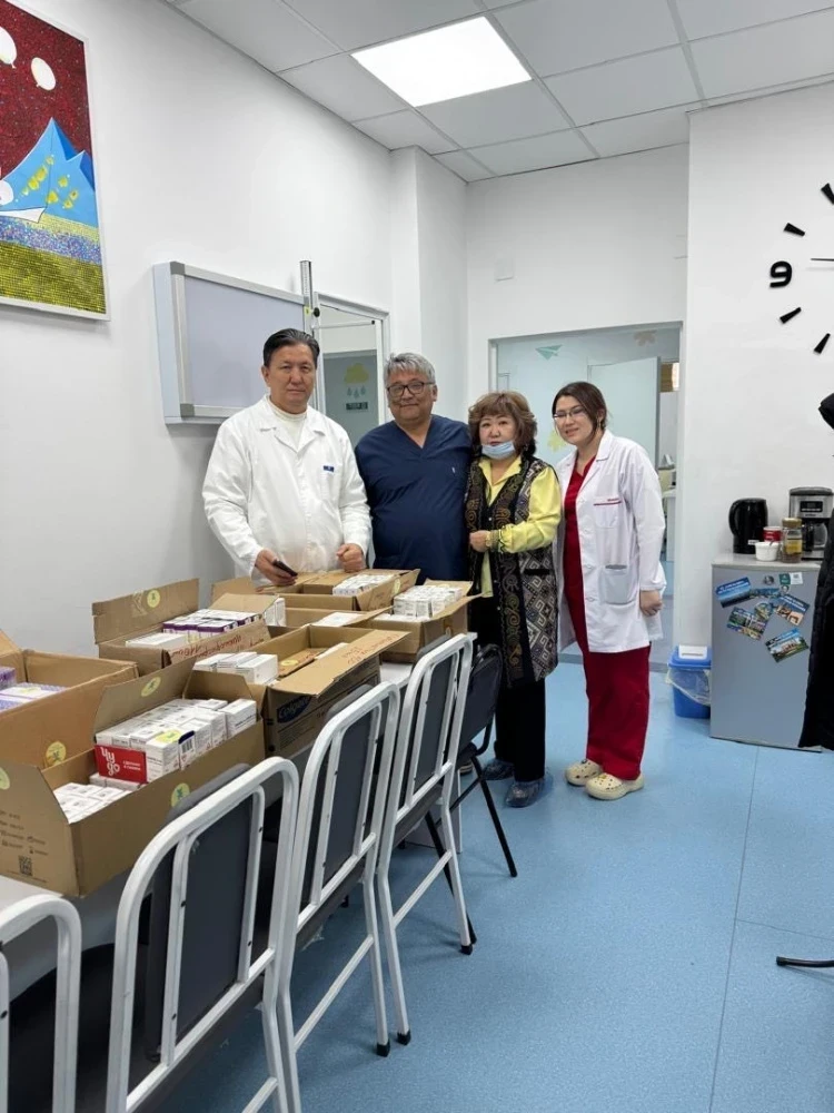 In Bishkek and Osh, medications for pediatric oncology worth 1.6 million soms were delivered