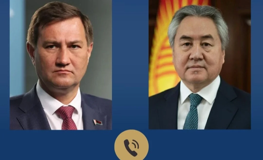 Жээнбек Кулубаевдин Беларусь Республикасынын тышкы иштер министри менен телефондук сүйлөшүүсү болду
