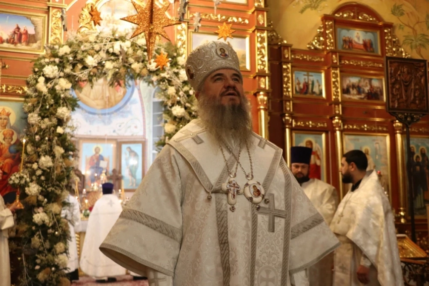 Бишкекте Христос туулган күнү үчүн майрамдык литургия өттү