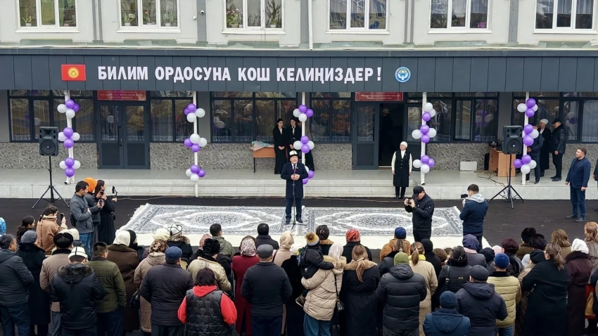 Ошто «Керме-Тоо» мектеби Толойкон микрорайонунда жаңыланды