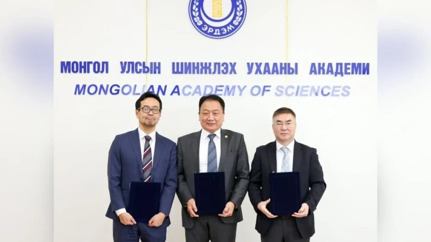 JICA Улан-Батор шаарында, Монголияда, SATREPS протоколун кол койду