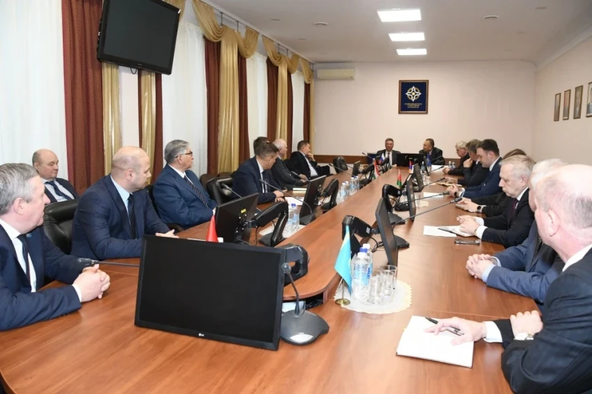 A meeting was held at the CSTO Secretariat with a representative of the Russian Foreign Ministry