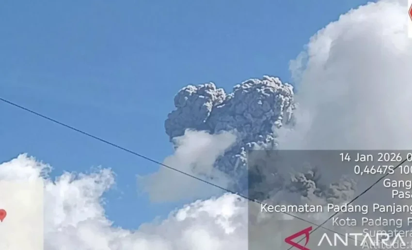 Volcano Merapi Erupts in Indonesia