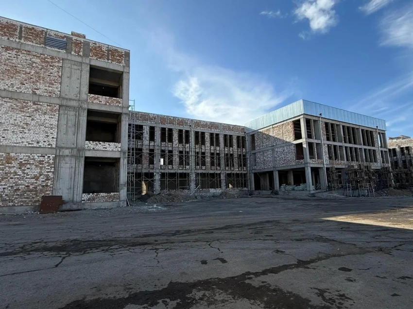 In Talas, the "Akyllman" lyceum for 920 students is being built
