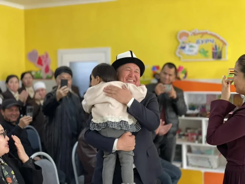 In Osh, the kindergarten "Aydanek" has reopened after renovation.