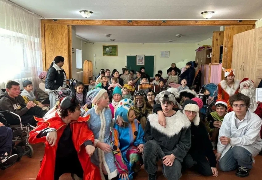 Holiday events from "Eurasia" took place in social institutions of Bishkek