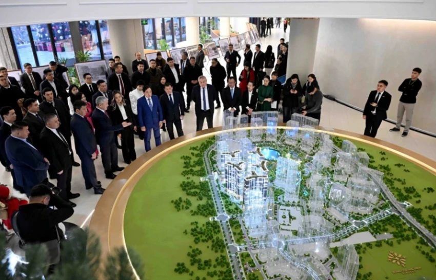 The Prime Minister of Kyrgyzstan visited the Rox Center building