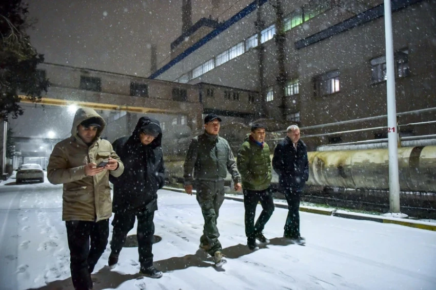 The Mayor of Bishkek Checked the Readiness of the CHPP for Operation in Freezing Conditions