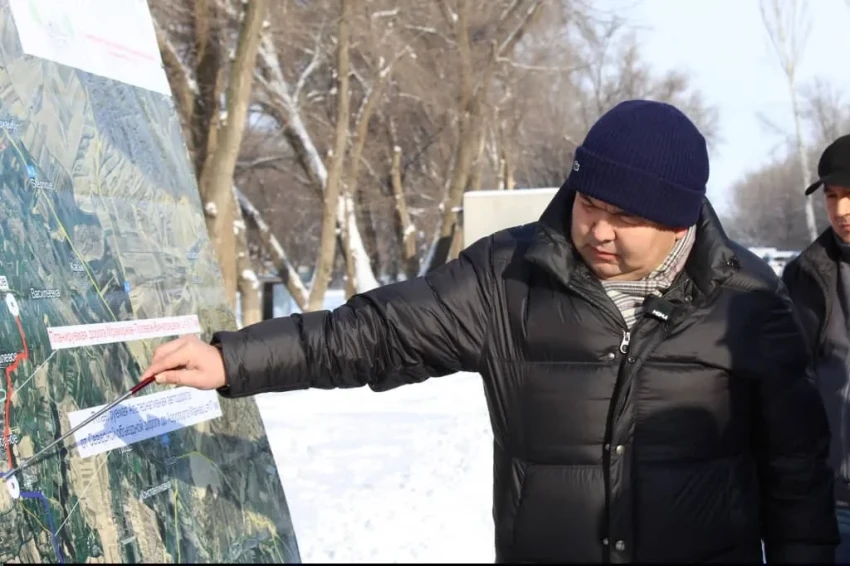 A new four-lane road is planned to be built to Manas Airport