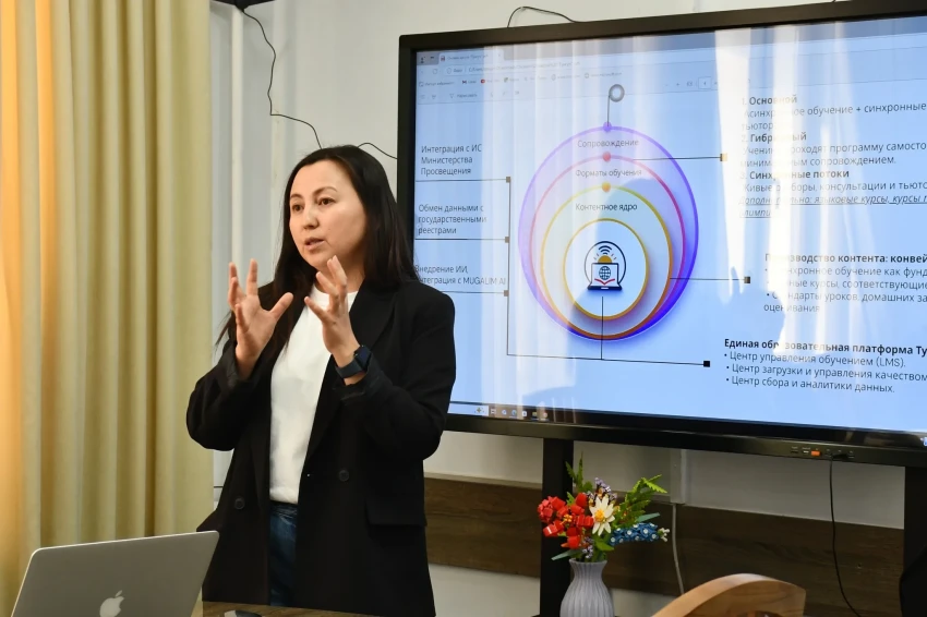 Бишкекте «Тунгуч» онлайн-мектебинин ишин жакшыртууда