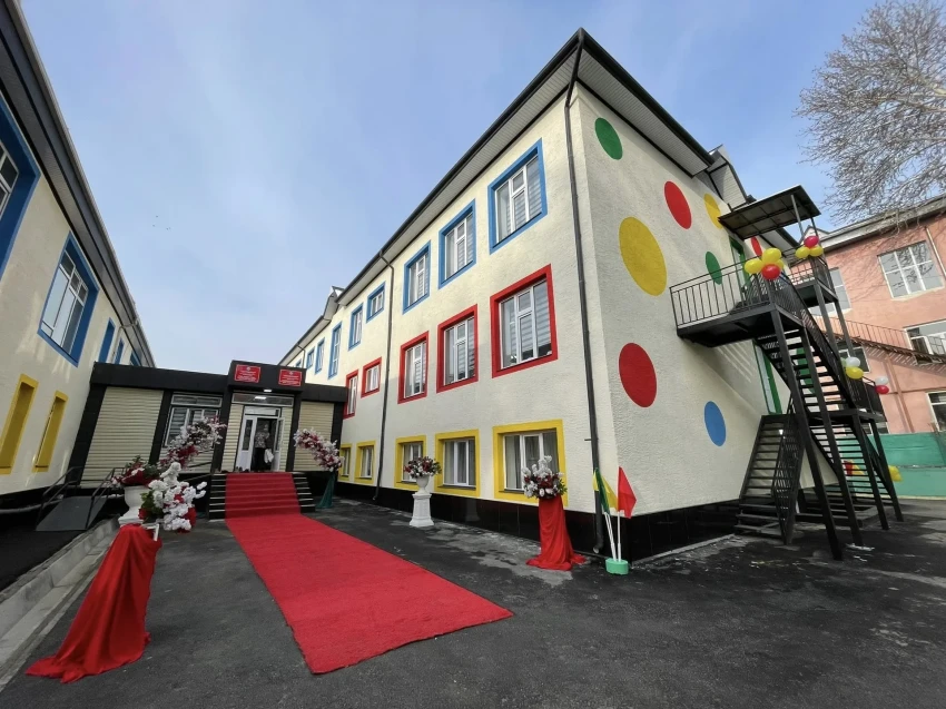 A new building of the kindergarten "Asan-Usun" has been put into operation in Osh