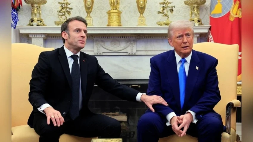 Trump threatened to impose 200% tariffs on French wines due to Macron's refusal to join the Council of World.