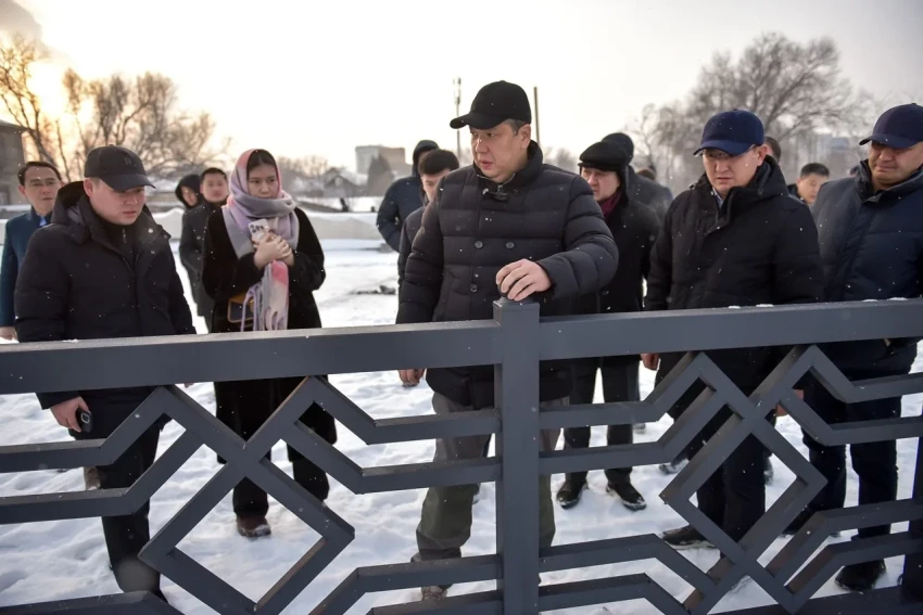 Construction of the bridge on Jibek-Jolu. The Mayor of Bishkek ordered to change the contractor.