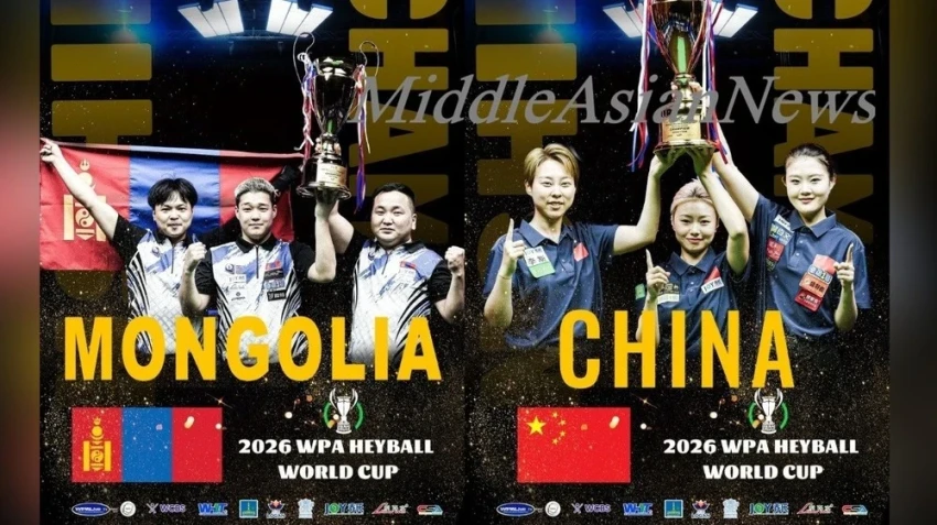 The men's national team of Mongolia became the champion of the first world championship in heibol. Photo