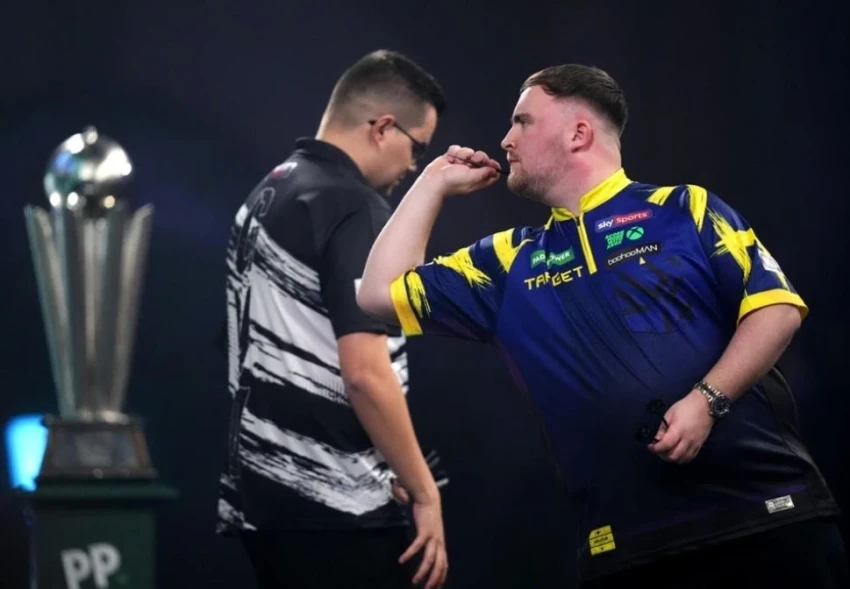 Luk Littler and Jan van Veen will clash again in the title battle