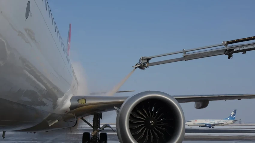 OJSC "Airports of Kyrgyzstan" purchased 3 new de-icers for anti-icing treatment of aircraft