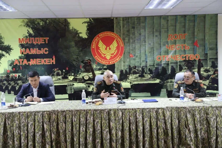 Measures to Prevent Suicides Among Military Personnel Discussed in Bishkek