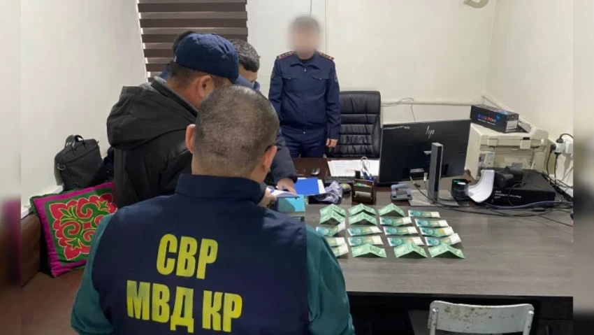 In the Bazar-Korgon District, an attempt to bribe a police officer was thwarted