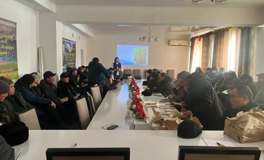 Фермерам Токмока разъяснили правила эффективного применения минеральных удобрений