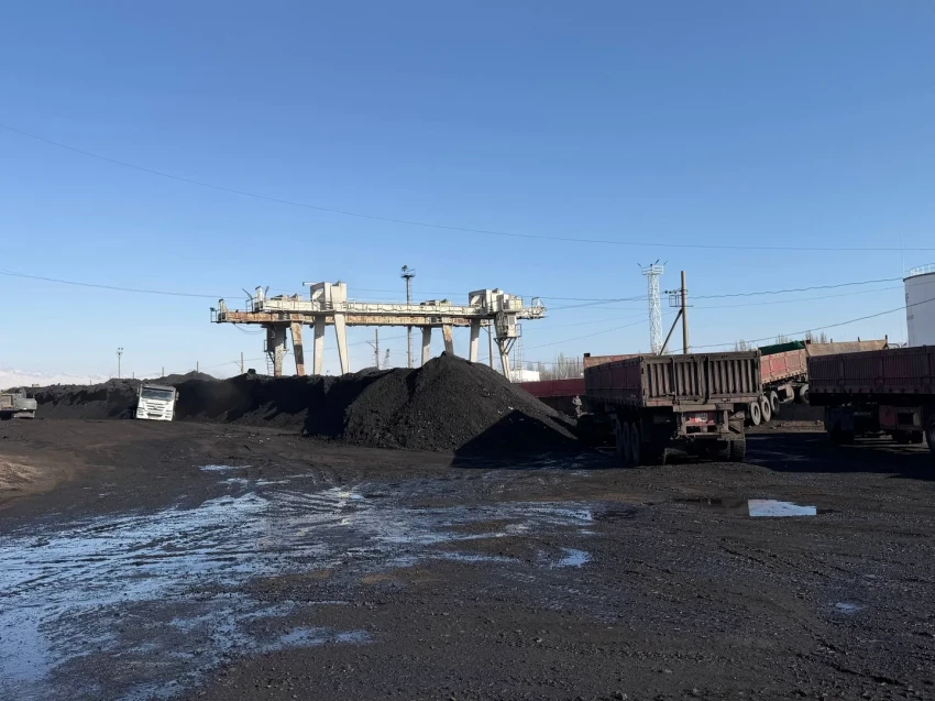 Since the beginning of January, 77.4 thousand tons of coal have been delivered to the Bishkek CHPP.