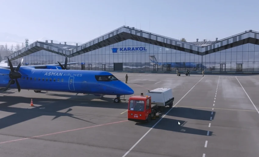 Bishkek – Karakol: four subsidized flights per week at a reduced fare