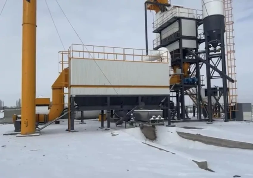 In the Talas Region, the construction of an asphalt concrete plant has been identified without registration in the construction registry.