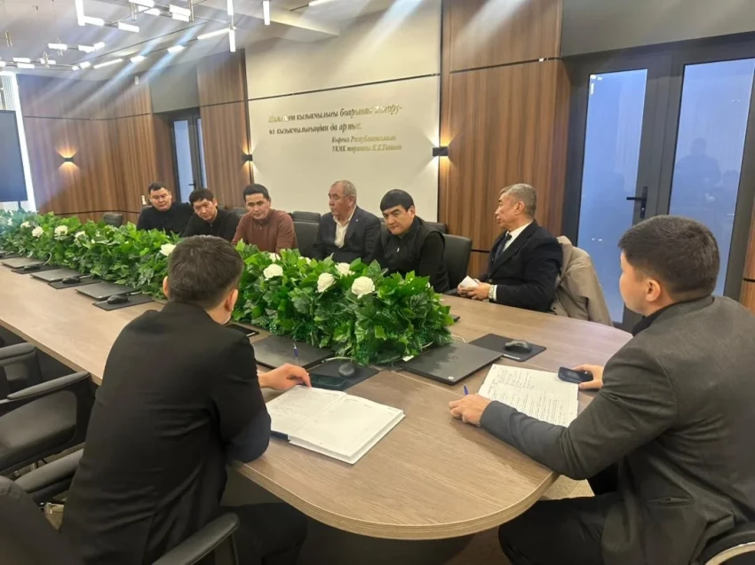 The GKNB has taken enhanced control over a construction company in Osh.