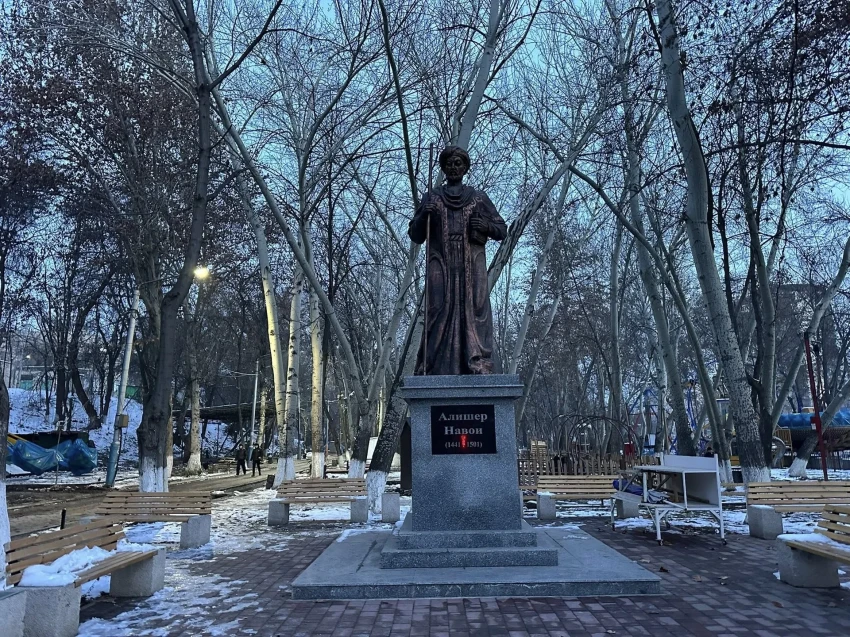 In Osh, five thousand seedlings will be planted in A. Navoi Park