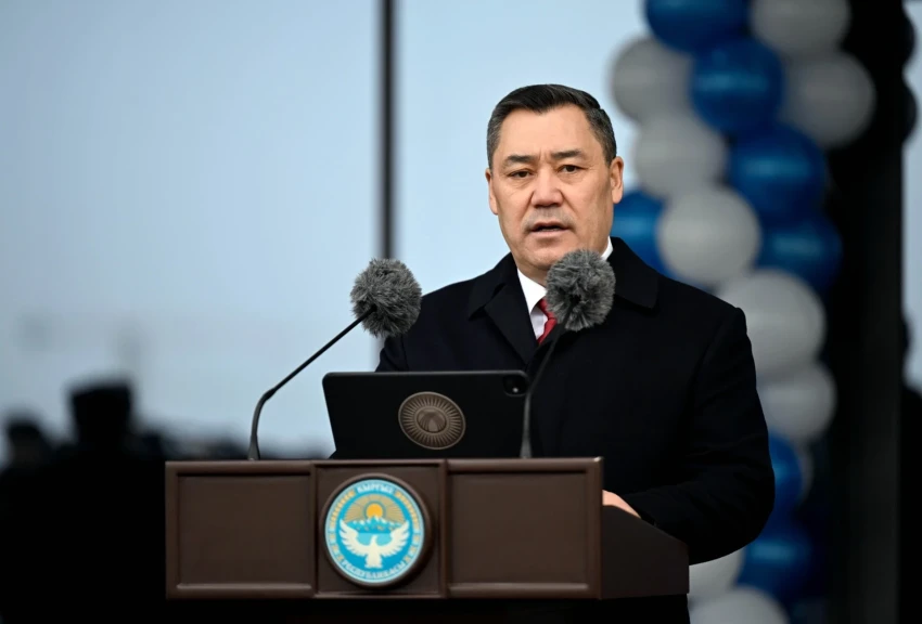 The President of the Kyrgyz Republic opened a super-modern military medical complex of the State Committee for National Security.