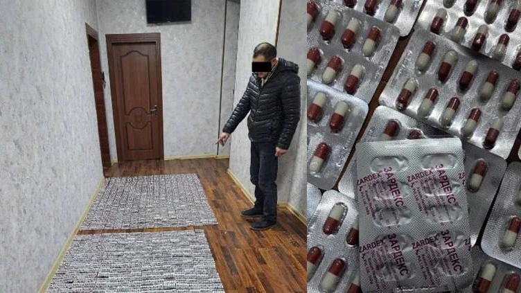 На узбекско-кыргызской границе задержали партию психотропных веществ стоимостью