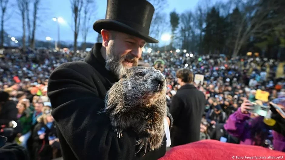 Groundhog Phil from the USA once again took on the role of weather oracle and announced when to expect spring.