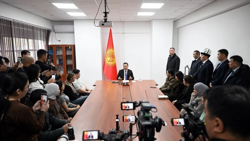 Sadyr Japarov met with the directors of driving schools