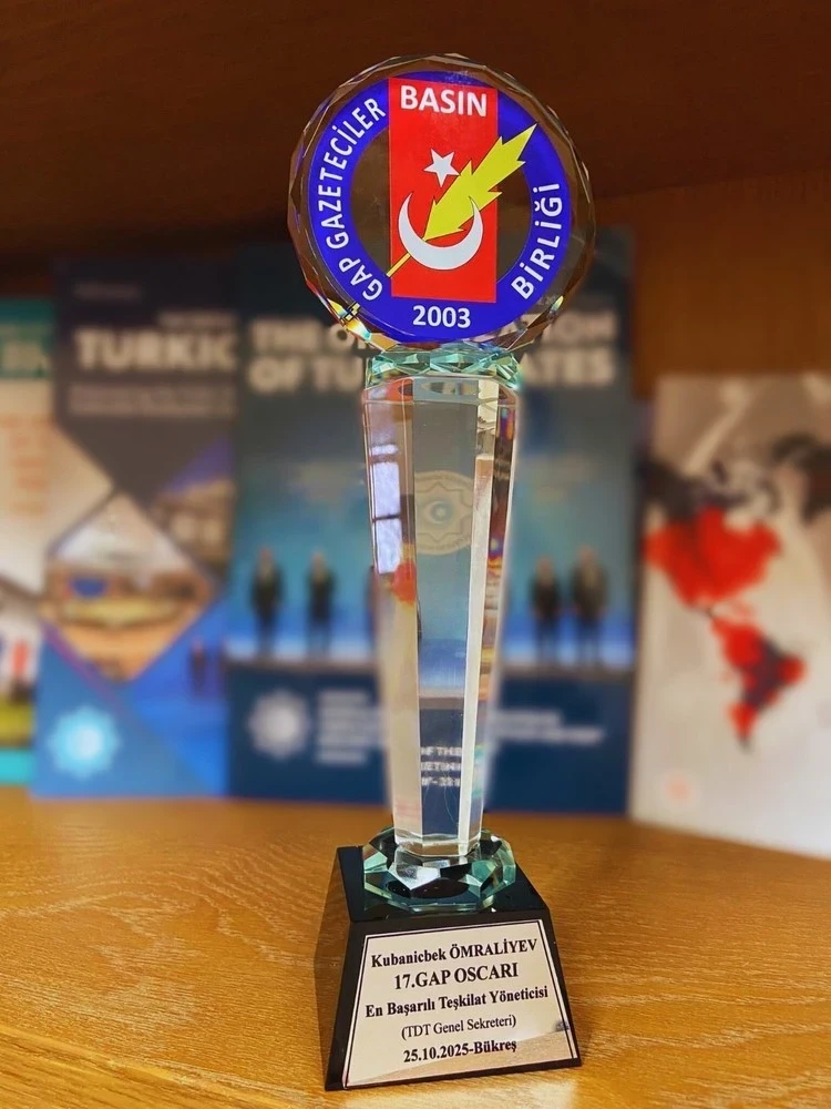 The Union of Journalists GAP awarded the Secretary General of the OGT Omuraliyev